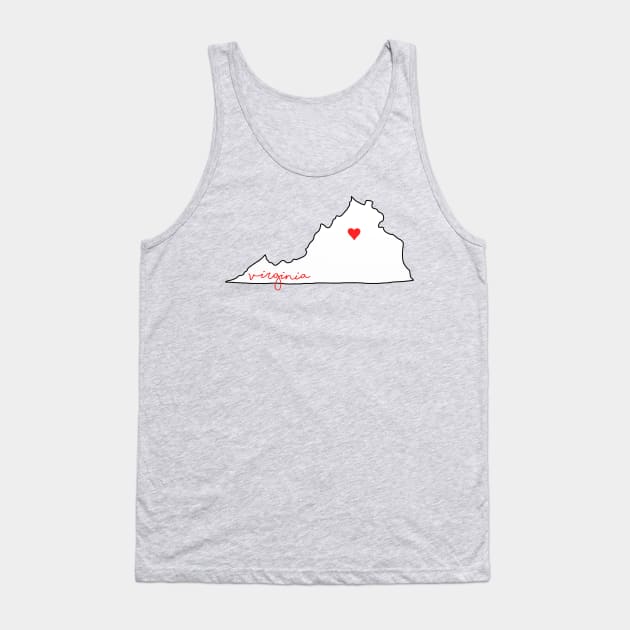 Charlottesville VA Tank Top by kiramrob